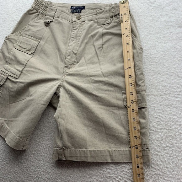 5.11 Tactical Cargo Shorts Mens 30x9 Utility Carpenter Military Operator Khaki - Picture 12 of 16